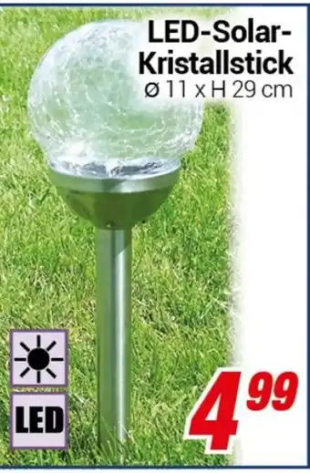 CENTERSHOP LED-Solar- Kristallstick Angebot