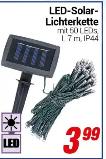 CENTERSHOP LED-Solar- Lichterkette Angebot