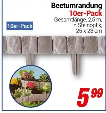 CENTERSHOP Beetumrandung 10er-Pack Angebot