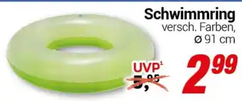 CENTERSHOP Schwimmring Angebot