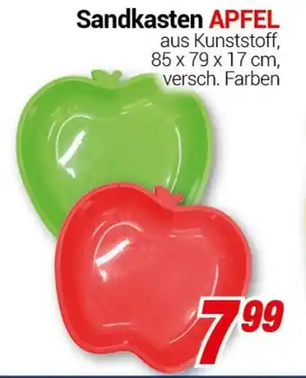 CENTERSHOP Sandkasten APFEL Angebot