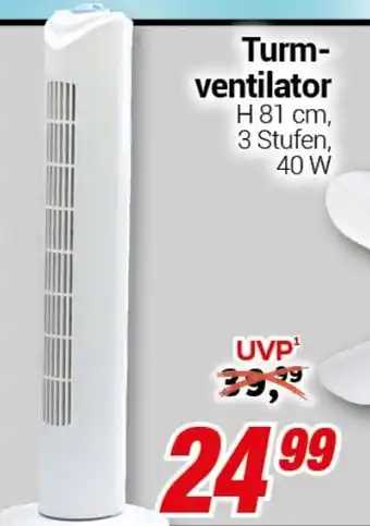 CENTERSHOP Turm- ventilator Angebot