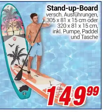CENTERSHOP Stand-up-Board Angebot