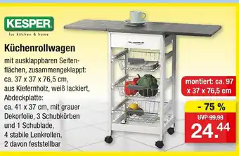 Zimmermann Küchenrollwagen Angebot