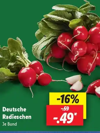 Lidl Deutsche Radieschen Angebot