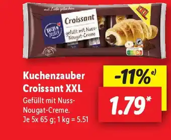 Lidl Kuchenzauber Croissant XXL Angebot