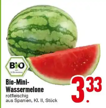 Edeka Bio-Mini- Wassermelone Angebot