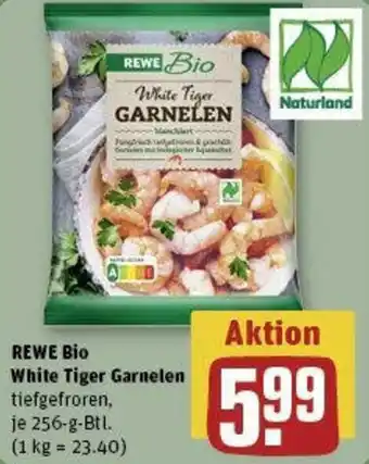 REWE REWE Bio White Tiger Garnelen 256-g-Btl. Angebot