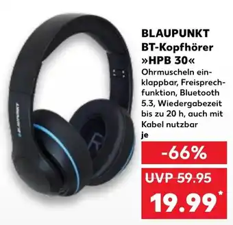 Kaufland BLAUPUNKT BT-Kopfhörer HPB 30 Angebot