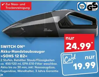 Kaufland SWITCH ON Akku-Handstaubsauger SOHS 12 B2 Angebot