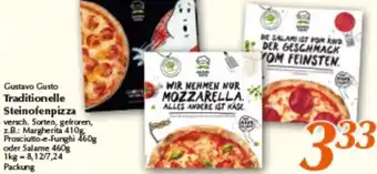 inkoop Gustavo Gusto Traditionelle Steinofenpizza Angebot