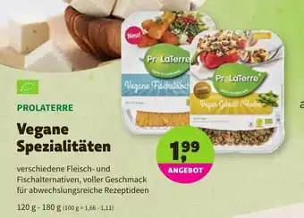 Denns BioMarkt Prolaterre Vegane Spezialitäten 120-180g Angebot