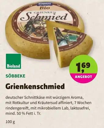 Denns BioMarkt Söbbeke Grienkenschmied 100g Angebot