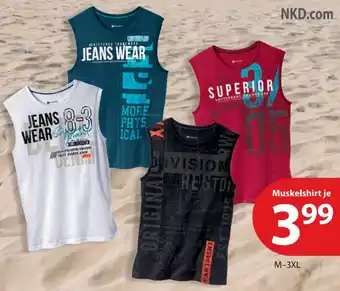 NKD Muskelshirt Angebot