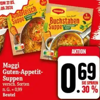 NP Discount Maggi Guten-Appetit Suppen Angebot