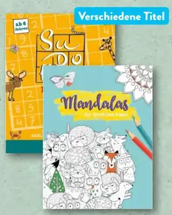 Aldi Nord Rätselbücher Angebot