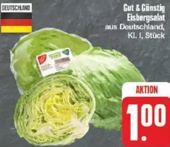 nah & gut Gut & Günstig Eisbergsalat Angebot