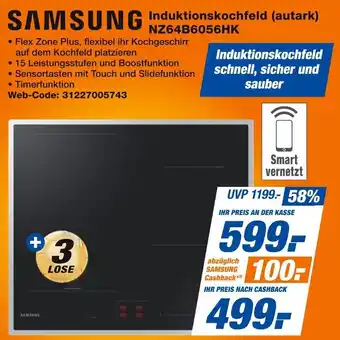 Expert SAMSUNG Induktionskochfeld (autark) NZ64B6056HK Angebot