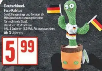 Edeka Deutschland- Fan-Kaktus Angebot