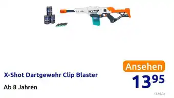 Action X-Shot Dartgewehr Clip Blaster Angebot