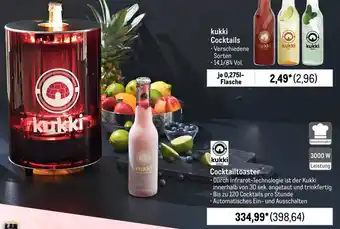 METRO kukki Cocktailtoaster Angebot