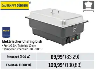 METRO METRO PROFESSIONAL Elektrischer Chafing Dish Angebot