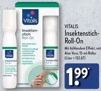 Aldi Nord VITALIS Insektenstich Roll-On 15 ml Angebot