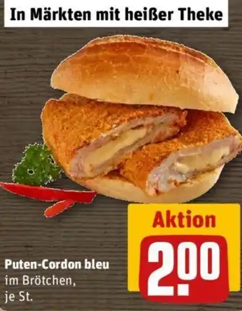 REWE Puten-Cordon bleu Angebot