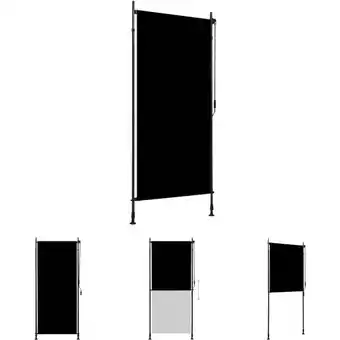 ManoMano The Living Store Außenrollo 100 x 270 cm Anthrazit - Jalousien & Rollos - Anthrazit Angebot