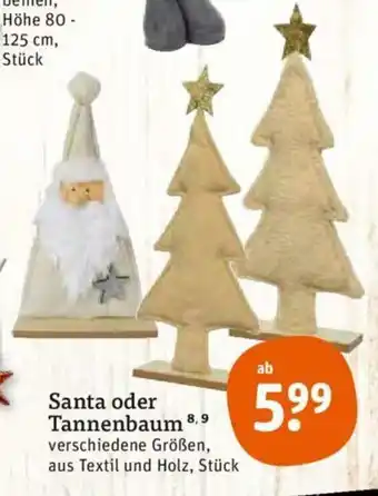 tegut Santa o. Tannenbaum Angebot