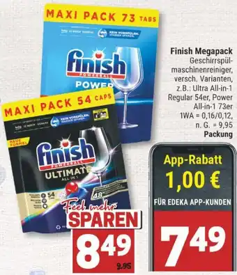 Marktkauf Finish Megapack Angebot