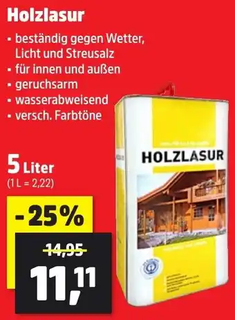 Thomas Philipps Holzlasur 5 Liter Angebot