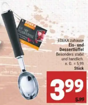 Marktkauf EDEKA zuhause Eis und Dessertlöffel Angebot