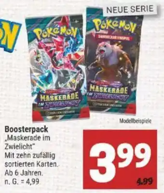 Marktkauf Pokémon Boosterpack Angebot