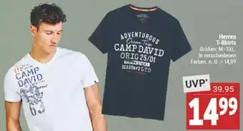 Marktkauf CAMP DAVID Herren T-Shirts Angebot