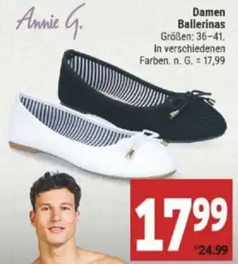Marktkauf Annie G. Damen Ballerinas Angebot