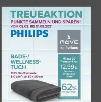 Marktkauf Philips Bade-/Wellness-Tuch Angebot