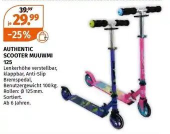 Müller AUTHENTIC SCOOTER MUUWMI 125 Angebot