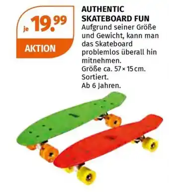 Müller AUTHENTIC SKATEBOARD FUN Angebot