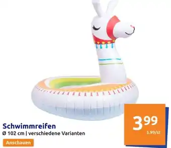 Action Schwimmreifen Angebot