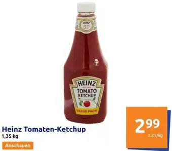 Action Heinz Tomaten-Ketchup 1,35 kg Angebot