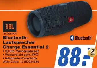 K+B Expert JBL Bluetooth Lautsprecher Charge Essential 2 Angebot