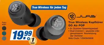 Expert JLAB True Wireless Kopfhörer GO Air POP Angebot