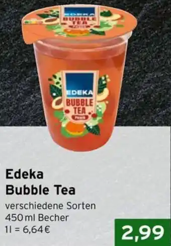 CAP Markt Edeka Bubble Tea 450 ml Becher Angebot