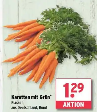 Wasgau Karotten mit Grün Angebot