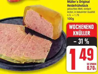 Edeka Müller's Original Heidefrühstück 100 g Angebot