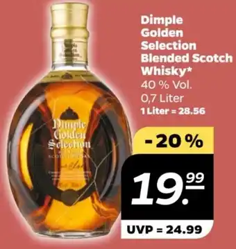 NETTO Dimple Golden Selection Blended Scotch Whisky 0,7 Liter Angebot