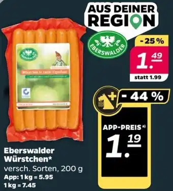 NETTO Eberswalder Würstchen 200 g Angebot