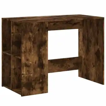 ManoMano Vidaxl - Schreibtisch Räuchereiche 102x50x75 cm Holzwerkstoff Braun Angebot