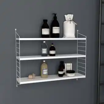 ManoMano Modulares Wandregal Strängnäs 2er Set Weiß, matt [en.casa] - Weiß Angebot